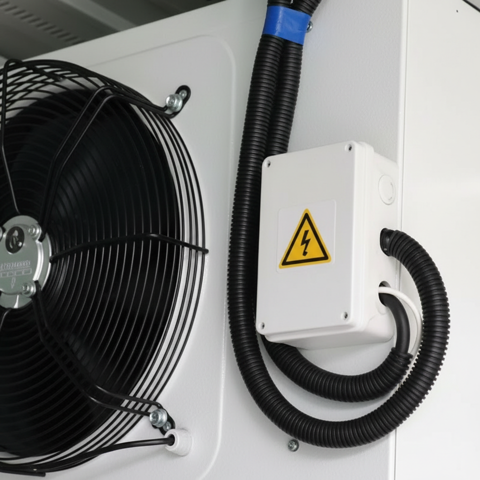 DL Type Electric High-Efficiency Cold Room Evaporator for 0C Fruit and Vegetable Cold Storage with 380V/220V/110V