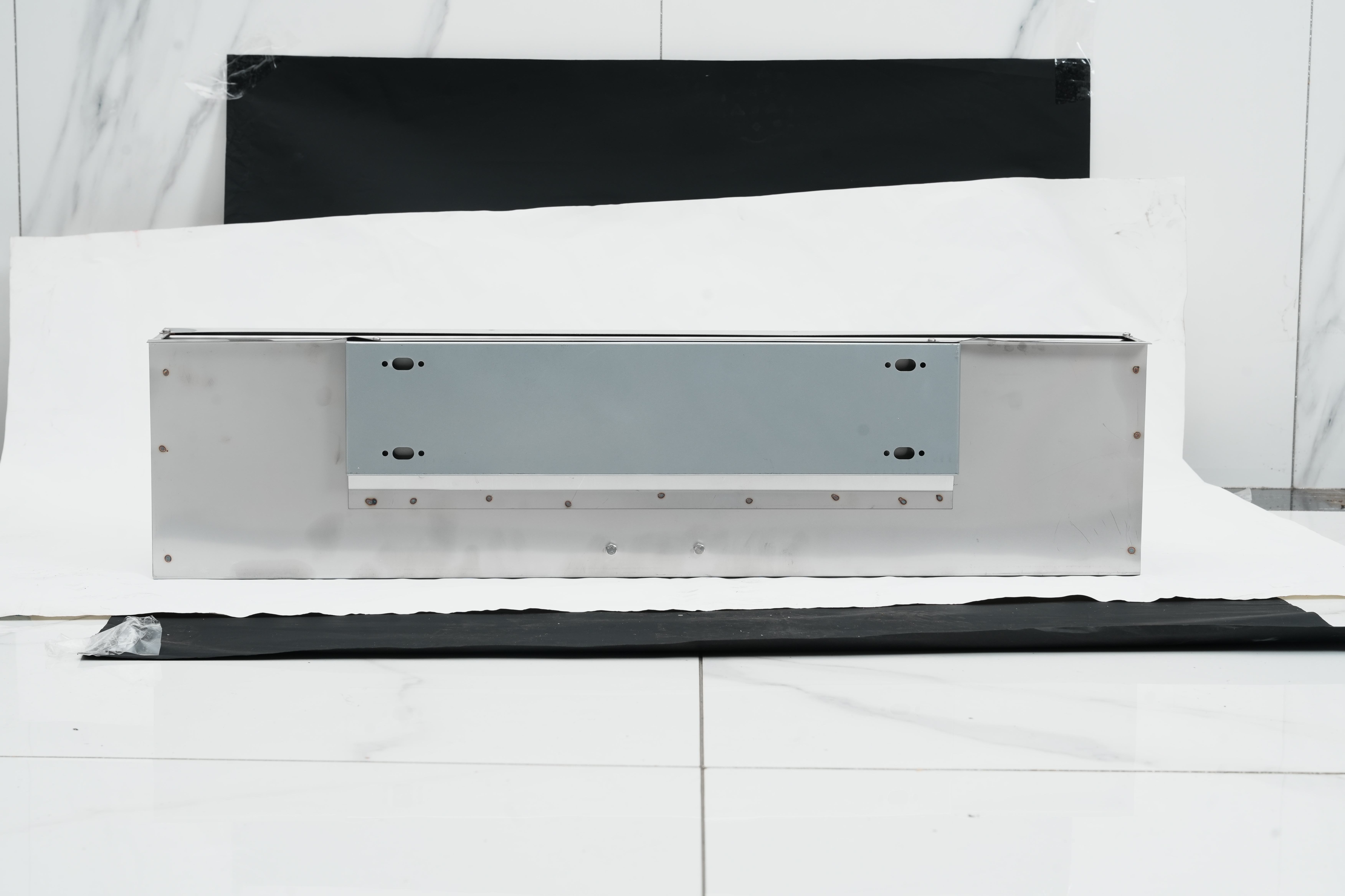 0.9m Hygienic Stainless Steel Cross Flow Air Curtain for Medical Cold Storage