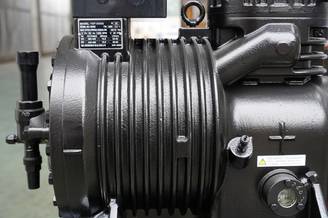 10HP Semi-Hermetic Scroll Air Cooled Condensing Unit Energy Saving for Low Temp Cold Storage