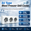 DJ Type Frozen Food Plant Refrigeration Air Cooler Heavy Duty Cooling Unit for Quick Freezing