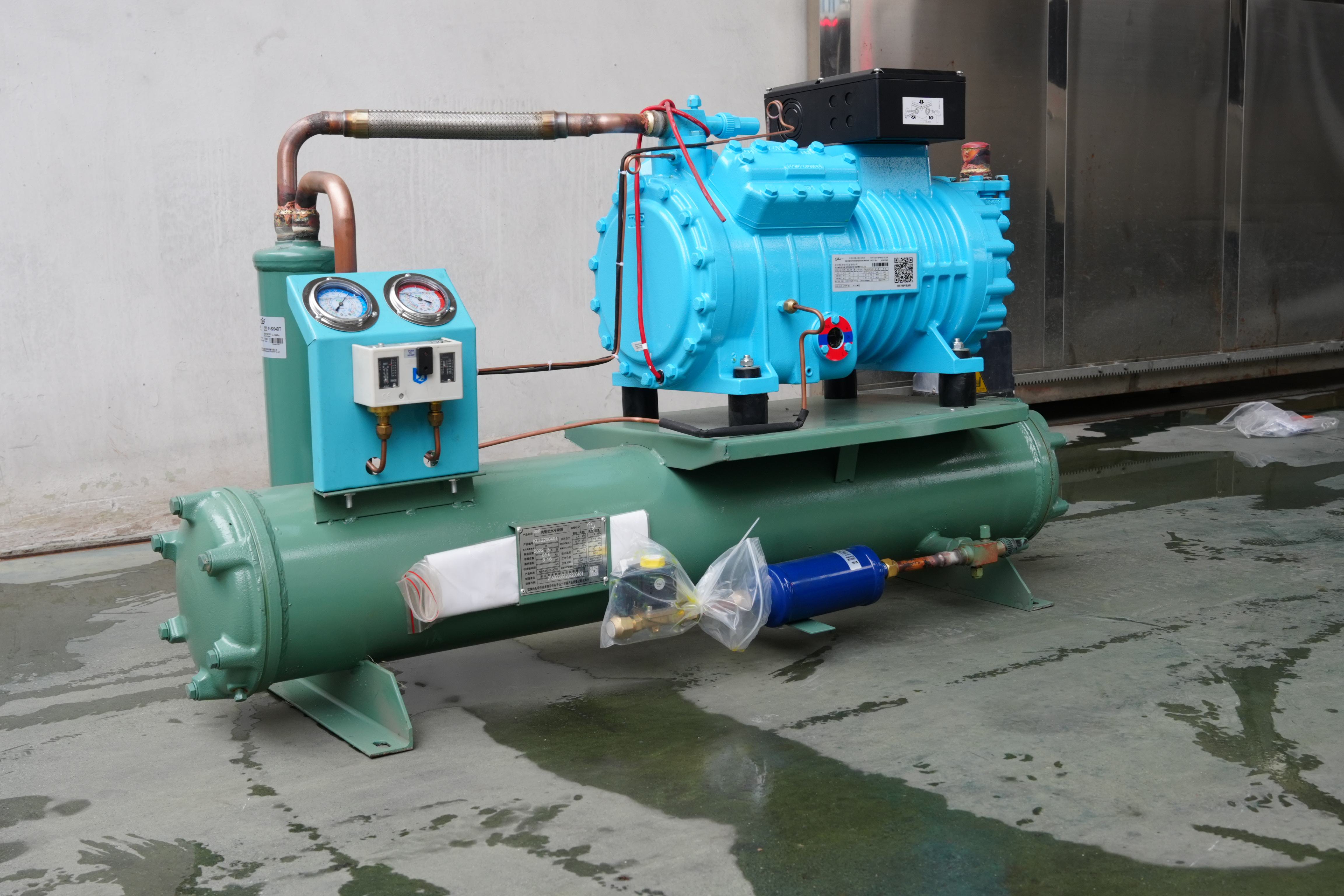Open Type Refrigeration Unit for Food Storage Cold Room Cooling