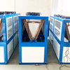 V-Type Air Cooled Condenser 15-40HP (11kW-29.4kW Input) Emerson Motor Corrosion-Resistant Low Noise High Heat Dissipation