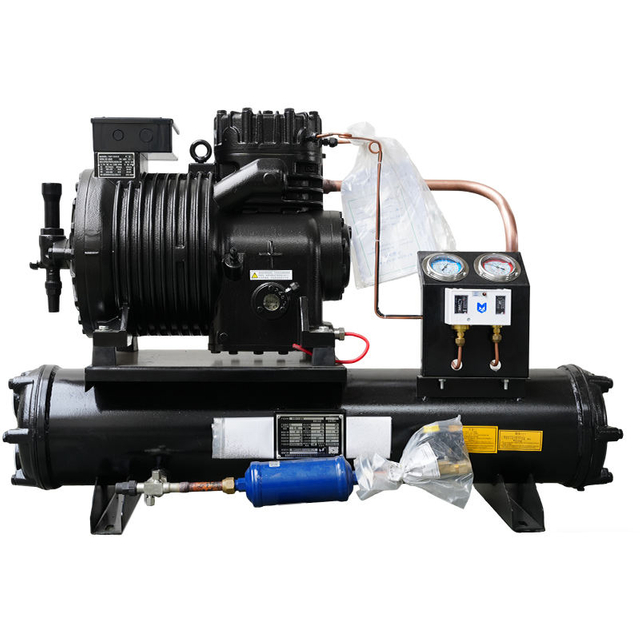 Premium Quality Easy Maintenance Box Type Refrigeration Machine Semi-Hermetic Scroll Condensing Unit