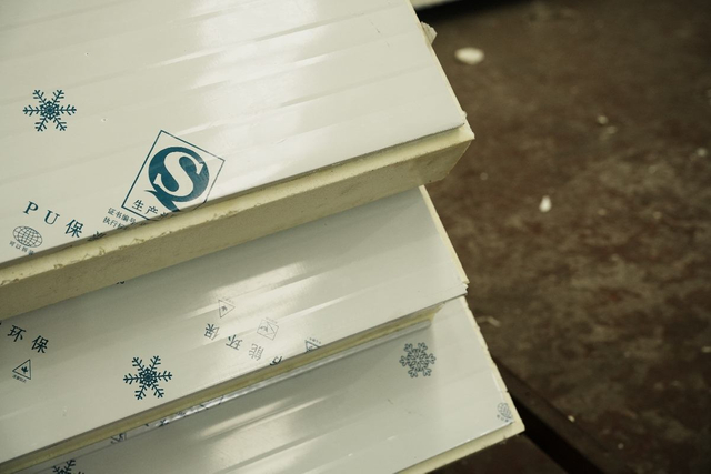 Economy Lightweight 75mm EPS Insulated Sandwich Panel for Small Cold Storage