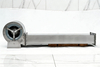 1.2m Shockproof Stainless Steel Centrifugal Air Curtain with Plastic Blades 220V/380V for Cold Rooms