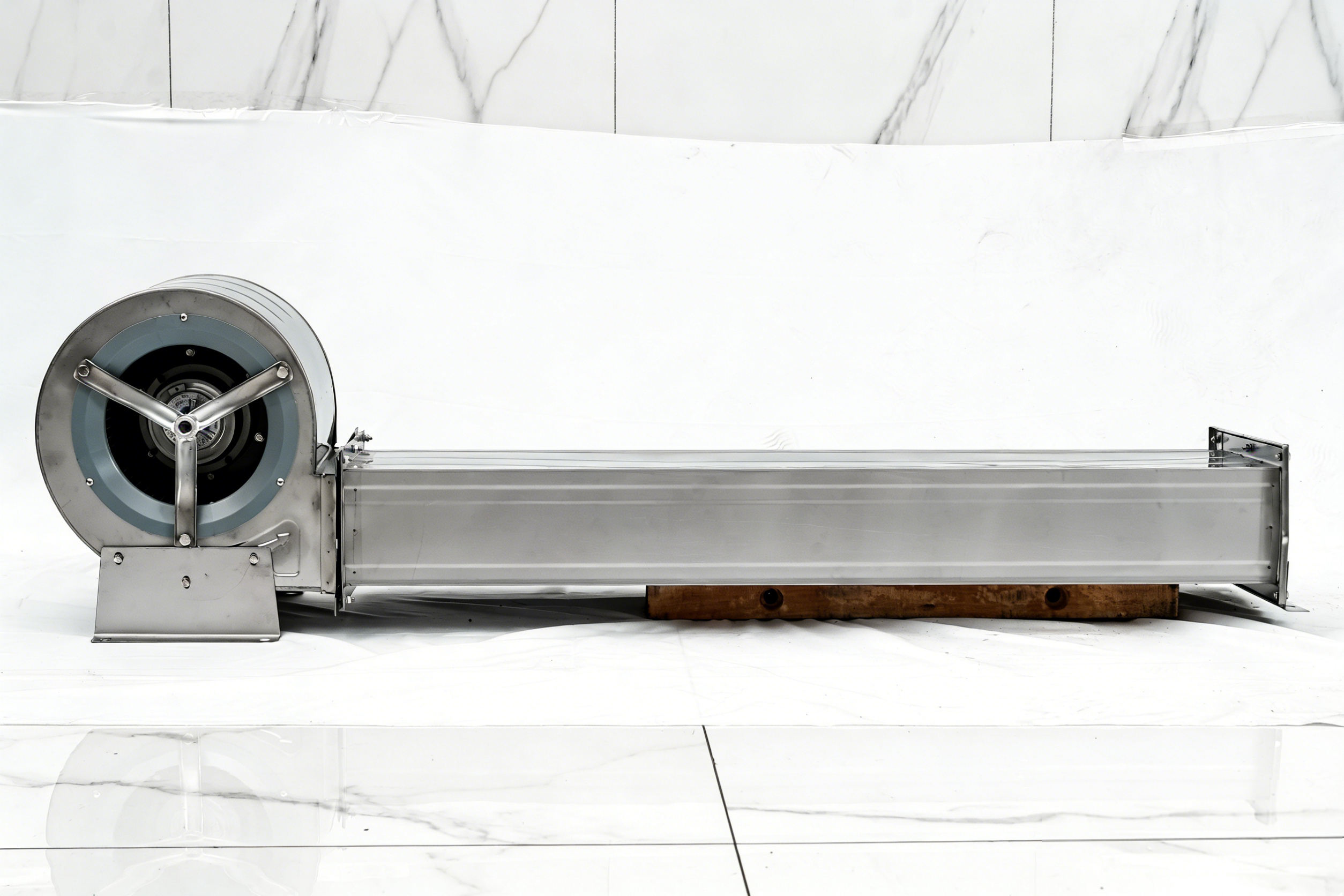 1.2m Shockproof Stainless Steel Centrifugal Air Curtain with Plastic Blades 220V/380V for Cold Rooms