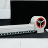 1.2m Color Coated Steel Centrifugal Air Curtain with Plastic Blades and Temperature Lock for Cold Storage Environment