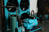 New 10-40HP Condensing Unit Semi-hermetic Piston Open Type Medium Temp R404A Energy Saving High Efficiency for Food Supermarkets