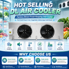 DL Type Supermarket Fresh Room Refrigeration Air Cooler Low Noise Unit Cooler for Cold Storage