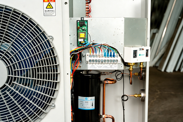 Copeland Hermetic Scroll Refrigeration Unit High Efficiency Air & Water Cooled for Blast Freezer