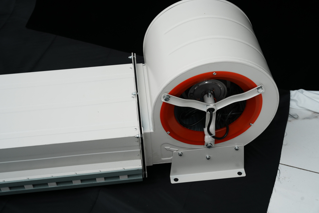 1.0m Powerful Wind Centrifugal Air Curtain Color Coated Steel for Industrial Cold Room