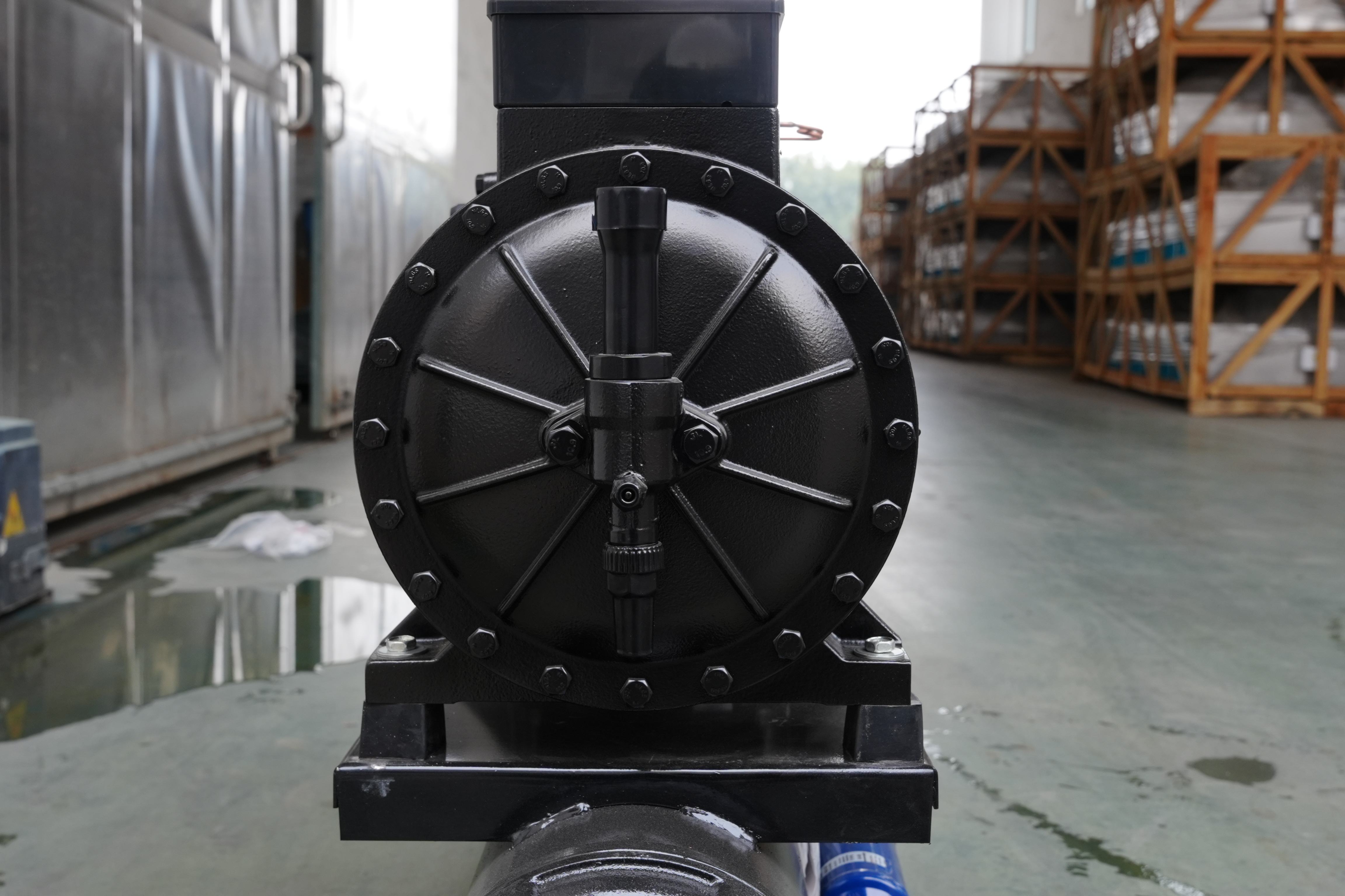 Top Rated Easy Installation Water Cooled Refrigeration Solution Semi-Hermetic Scroll Condensing Unit