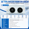 DD Type Industrial Freezer Room Unit Cooler Electric Defrost Evaporator for Cold Storage Project